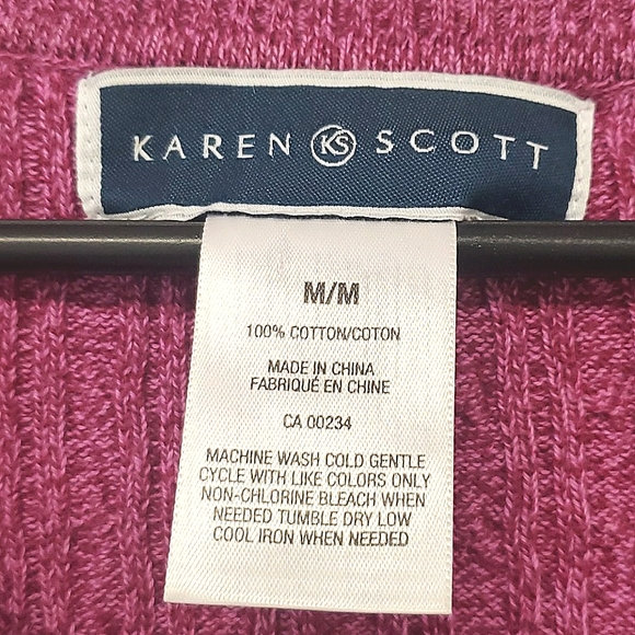 Karen Scott Sweater - Picture 3 of 6